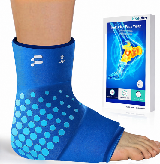 Kneutra 360° Hot & Cold Ankle Recovery Wrap